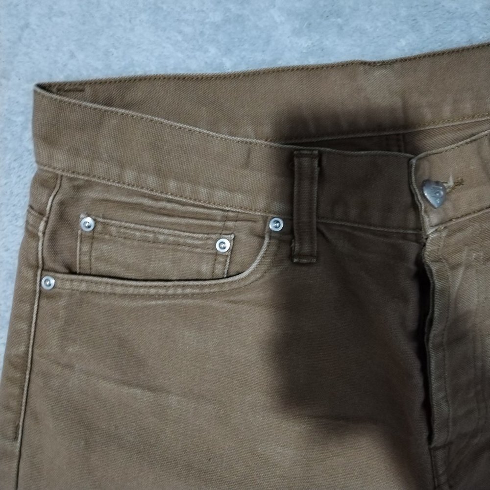 Carhartt WIP Jeans Men 33x32 (34x31) Tan Brown Klondike XXV 25 Years Anniversary - Picture 10 of 16